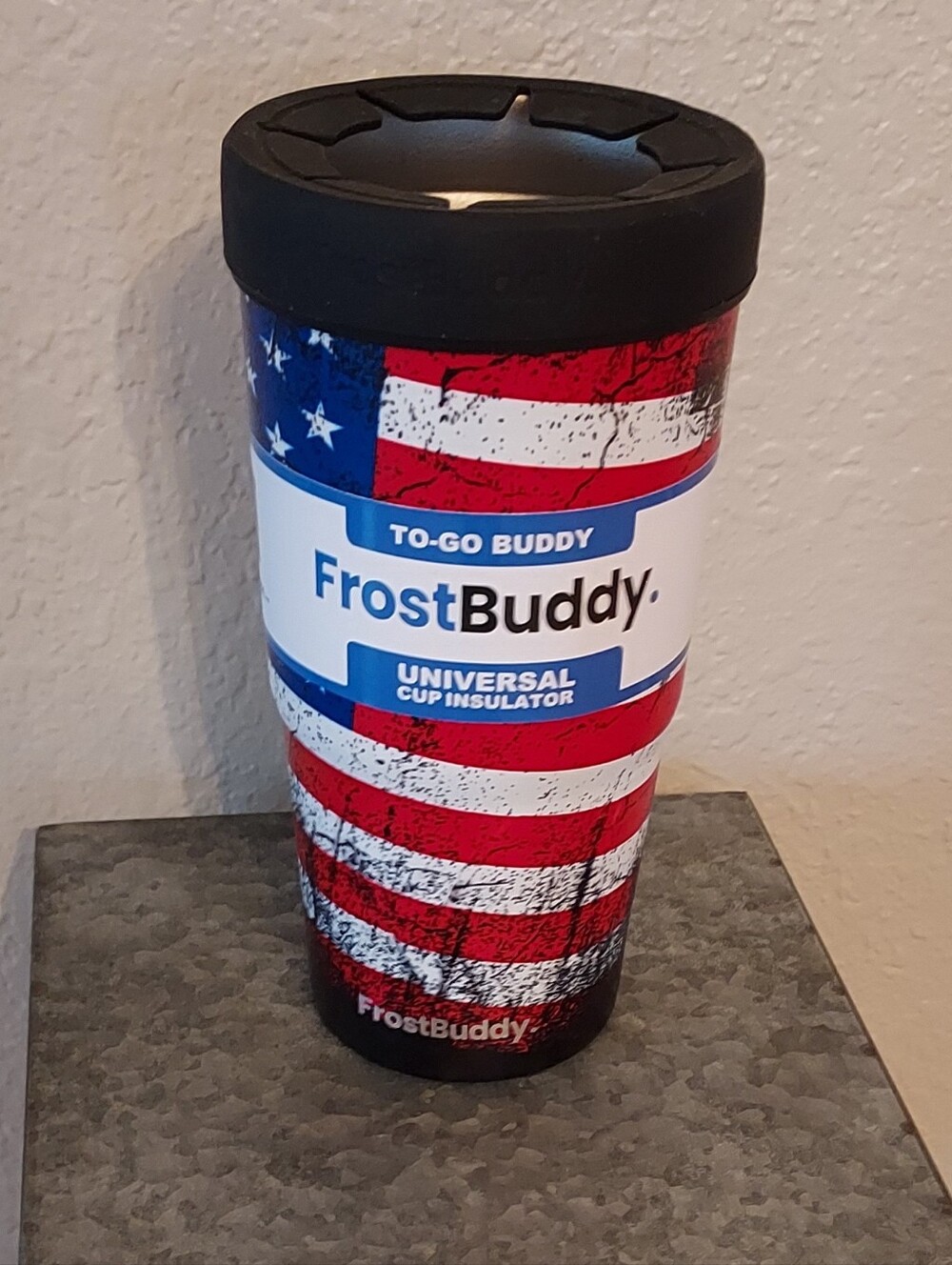 FrostBuddy To-Go Buddy – American Flag Red, White & Blue